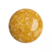 Cabochon rond en verre par Puca® 18 mm - Frost Sweet Pink Travertin x1