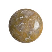 Cabochon rond en verre par Puca® 18 mm - Frost Parme New Picasso x1