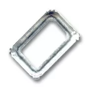 Serti griffe pour cabochon PureCrystal 4627 27x18,5 mm - Argenté x1