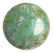 Cabochon rond en verre par Puca® 25 mm - Frost Jade New Picasso x1|raw }}