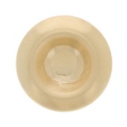 Élément rond à coller 10 mm pour cabochon 3 mm - Gold filled (or laminé) x1|raw }}