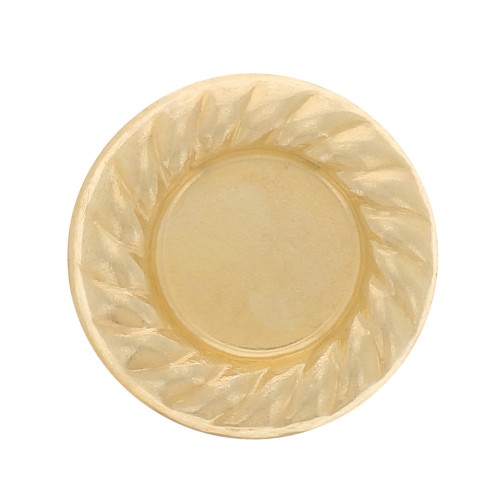 Élément rond à coller 9 mm pour cabochon 5 mm - Gold filled (or laminé) x1
