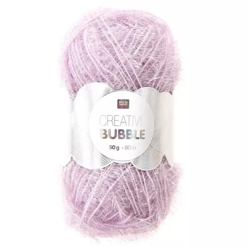 Creative Bubble - Fil à crocheter pour éponge tawashi - Lavande x50g