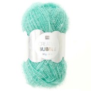 Creative Bubble - Fil à crocheter pour éponge tawashi - Aqua x50g|raw }}