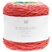 Coton Ricorumi Spin Spin par Rico Design pour Amigurumi - Classic Rainbow x50g