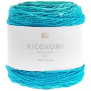 Coton Ricorumi Spin Spin par Rico Design pour Amigurumi - Turquoise x50g