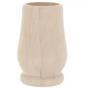 Support en bois brut à décorer par Puca® 62x32 mm - Vase x1