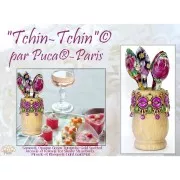 Support en bois brut à décorer par Puca® 62x32 mm - Vase x1