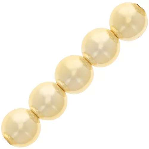 Perles japonaises Miyuki en résine 3 mm - Doré x152cm