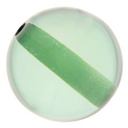 Perle en résine transparente 10 mm - Vert x1|raw }}