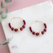 Perles en résine opaque 6 mm - Jaune soleil x10