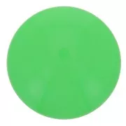 Cabochon rond en résine opaque 12 mm - Vert prairie x1