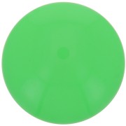 Cabochon rond en résine opaque 14 mm - Vert prairie x1