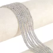 Perles rondes 3 mm pierre gemme - Labradorite x39cm