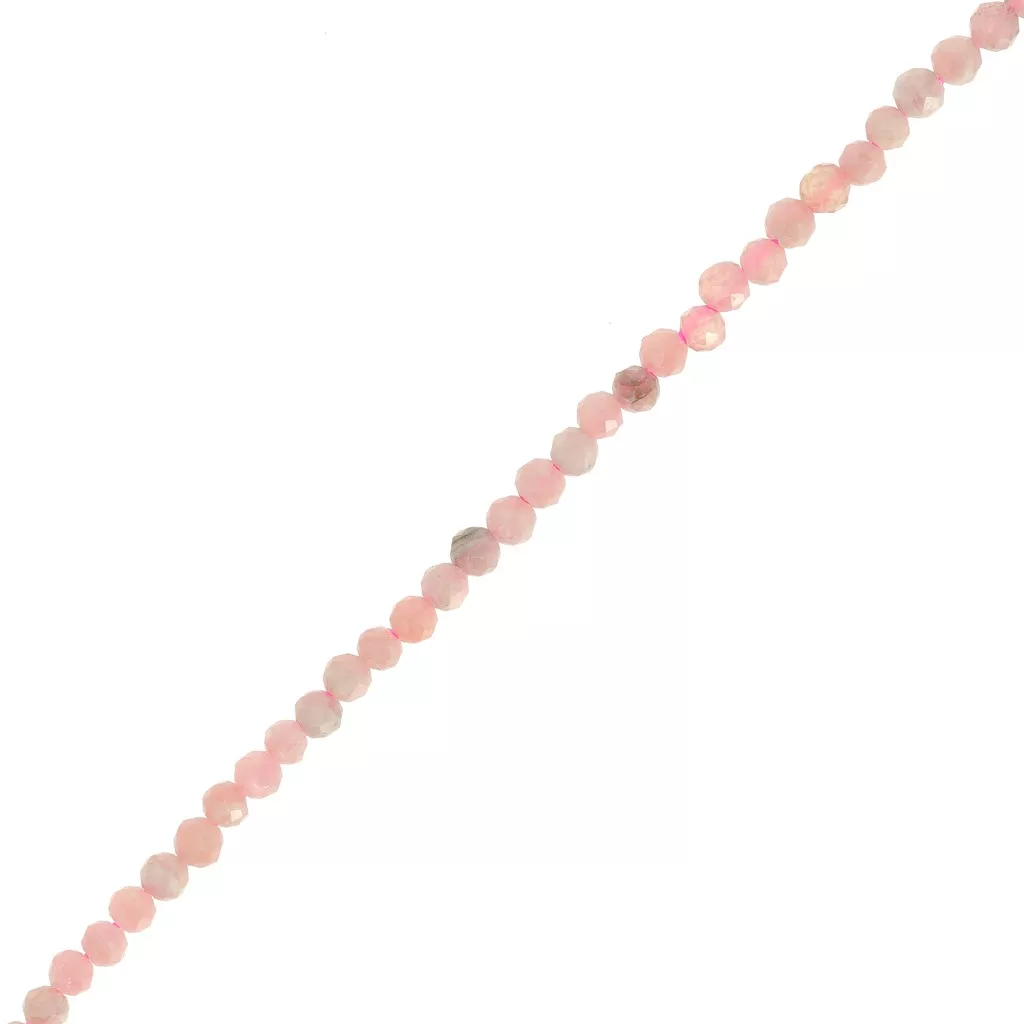 Gems Valley Perles Rondes Micro-Facettées Émeraude 3mm - 31,8 Cm Pour Bijoux