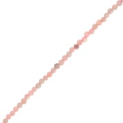 Perles rondes facettées 2 mm pierre gemme - Thulite x39cm|raw }}