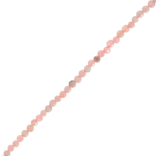 Dowarm Lot De 50 Perles Rondes En Cristal à Facettes De 10 Mm Pour La Fabrication De Bijoux, Perles En Verre à Facettes Pour Loisirs Créatifs, Bracelet, Carillon éolien, Attrape-soleil, Rondelles