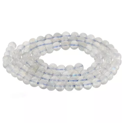 Perles rondes 4 mm pierre gemme - Labradorite x39cm