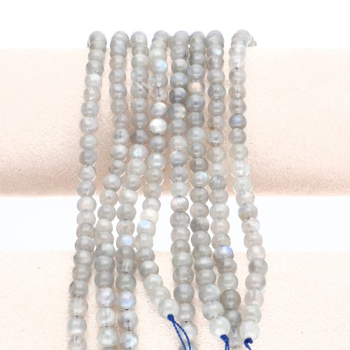 Perles Rondes 6 Mm En Jade De Birmanie Naturel - Pierres Pour Bijoux, Lithothérapie, Création