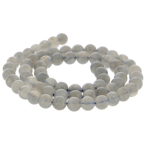 Perles rondes 6 mm pierre gemme - Labradorite x40cm