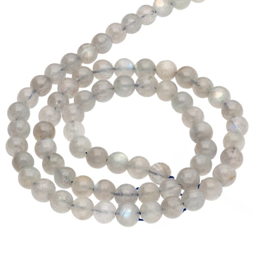 Perles rondes 6 mm pierre gemme - Labradorite x40cm