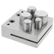 Outil pour découper des disques ronds - découpoir - 12 mm à 25 mm x1|raw }}