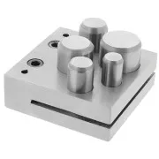 Outil pour découper des disques ronds - découpoir - 12 mm à 25 mm x1