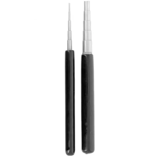 Set de 2 mandrins à anneaux - Diamètre 1.5 mm à 10 mm
