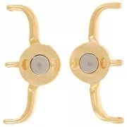 Cymbal Fermoir aimanté pour perles Delica 11/0 30x18 mm Souda III Doré à l'or fin