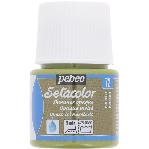 Peinture Setacolor Opaque - Shimmer Bronze (n°72) x45ml
