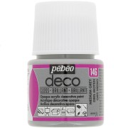 Peinture acrylique - Deco Brillant de Pébéo - Gris moyen (n°146) x45ml
