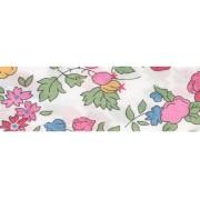 Biais en tissu Liberty Organic - Nancy Ann - Fraise x1m|raw }}