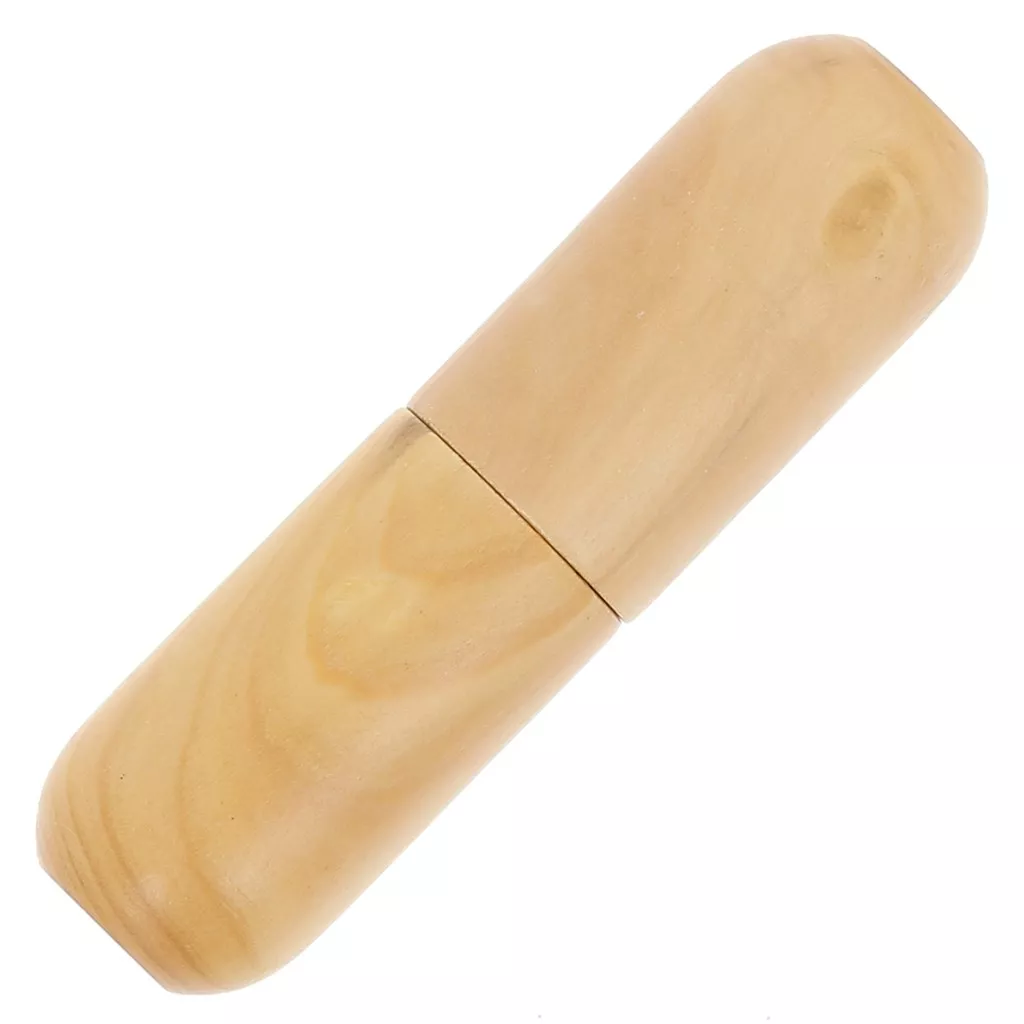 Étui à Aiguilles En Bois - Lot De 2 | Rangement Épingles, Cure-Dents, Bijoux | Design Éco-Friendly
