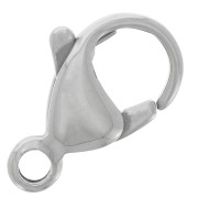 Fermoirs mousqueton 13 mm - Acier inoxydable 304L x10