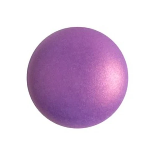 Cabochon rond en verre par Puca® 18 mm - Chatoyant Grape x1