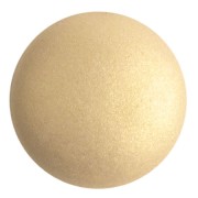 Cabochon rond en verre par Puca® 25 mm - Chatoyant Light Gold x1