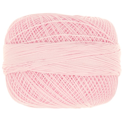 Fil de coton Lizbeth taille 20 - Baby Pink n°619 x192m