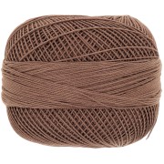 Fil de coton Lizbeth taille 20 - Fudge Medium n°698 x192m