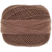 Fil de coton Lizbeth taille 20 - Fudge Medium n°698 x192m
