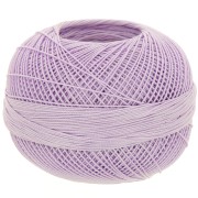 Fil de coton Lizbeth taille 20 - Light Purple Iris n°646 x192m|raw }}