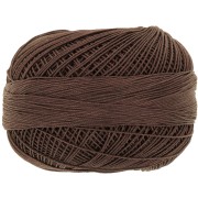 Fil de coton Lizbeth taille 20 - Dark Fudge n°697 x192m|raw }}