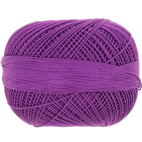 Fil de coton Lizbeth taille 20 - Dark Grape n°645 x192m