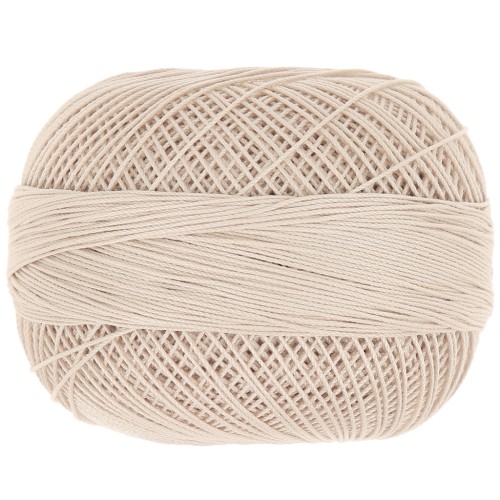 Fil de coton Lizbeth taille 20 - Light Mocha Brown n°690 x192m