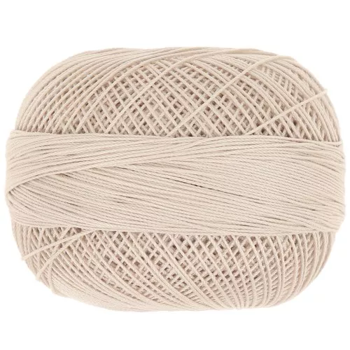 Fil de coton Lizbeth taille 20 - Light Mocha Brown n°690 x192m