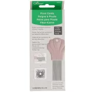 Peigne à picots pour la Frivolité - Clover - Grand n°8115 - Taupe x1