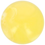 Perle en résine transparente 12 mm - Jaune clair marbré x6|raw }}