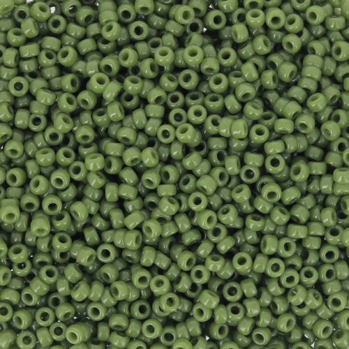 Rocaille Miyuki 15/0 501 - Opaque Avocado x8g