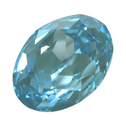 Cabochon PureCrystal 4120 18x13 mm Aquamarine