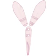 Dagues en verre 5x16 mm - Rosaline x50