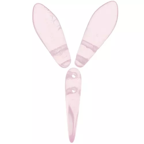 Dagues en verre 5x16 mm - Rosaline x50